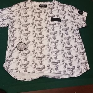Mens Brooklyn standard camo shirt